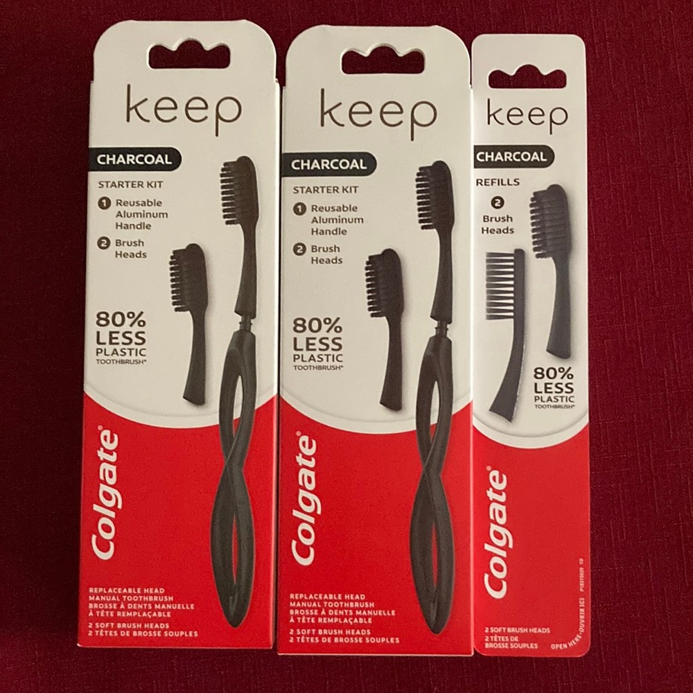 “Keep” toothbrush bundle
